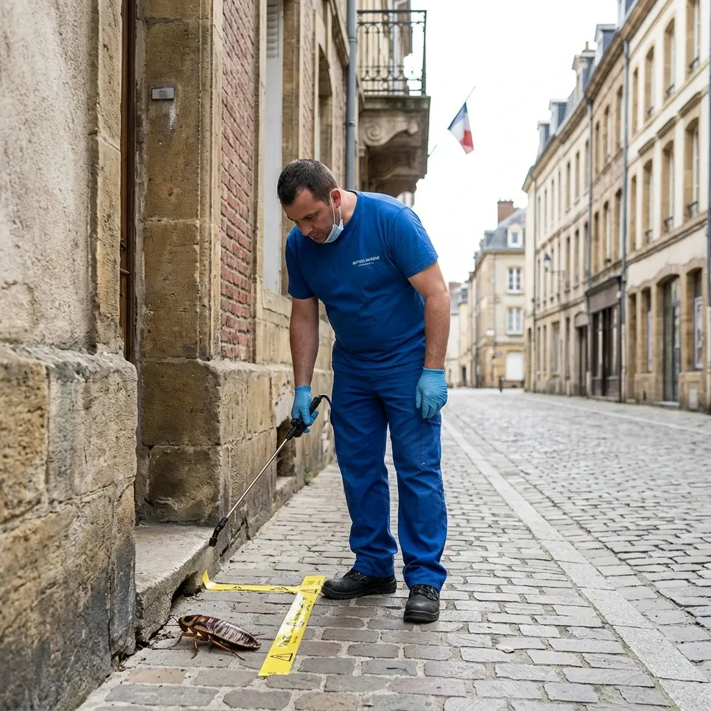 Reconnaître une infestation de blattes dans les Ardennes