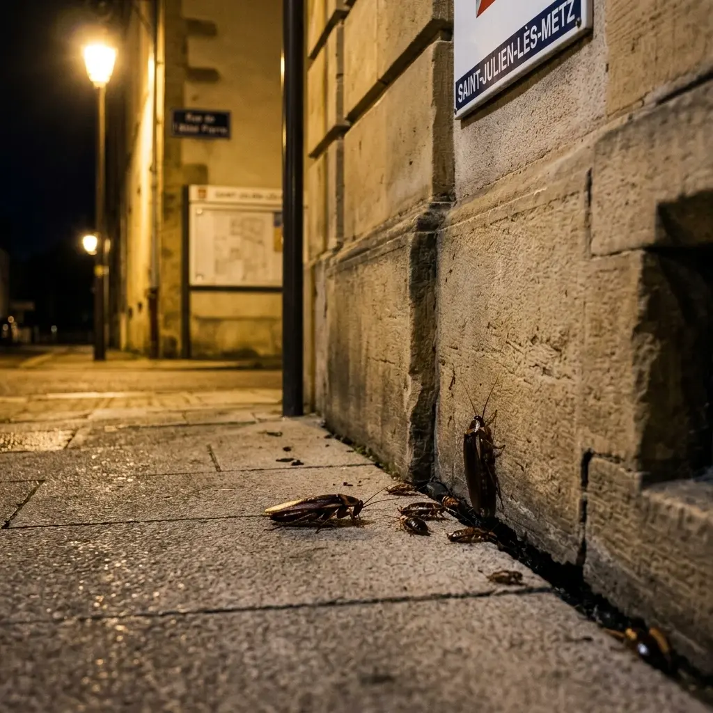 Intervention rassurante et durable contre les cafards à Saint-Julien-lès-Metz