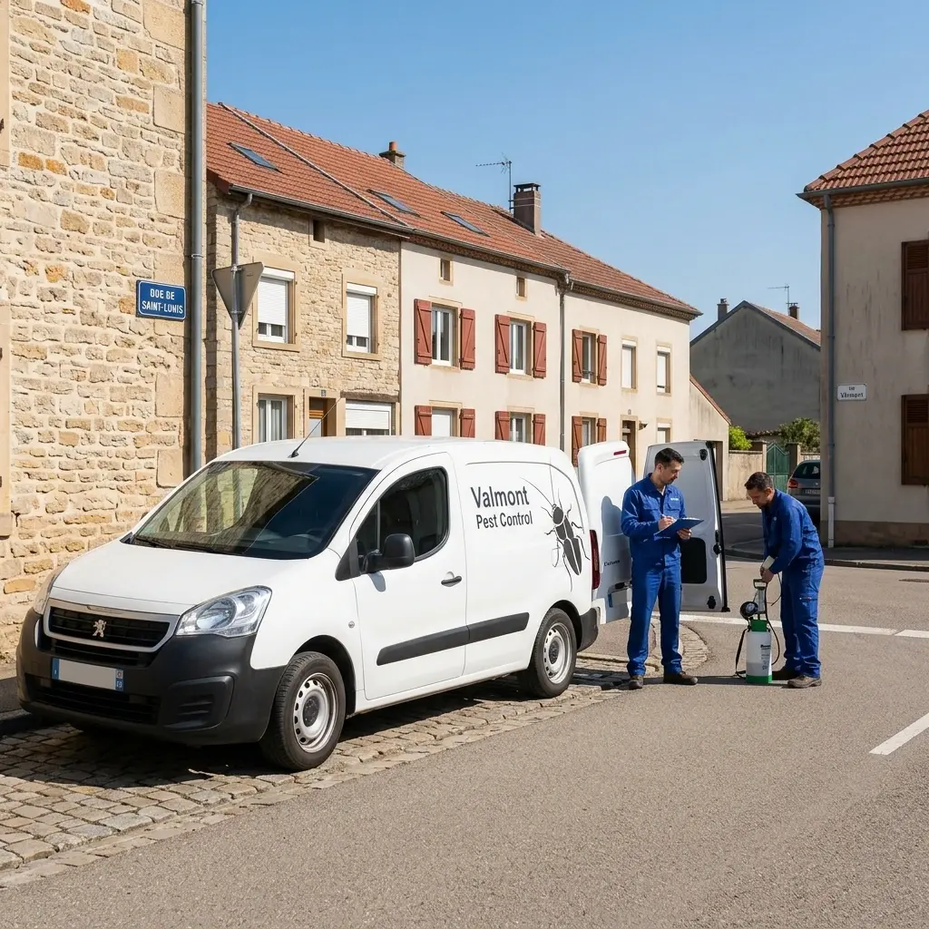 Intervention fiable et garantie contre les cafards à Valmont