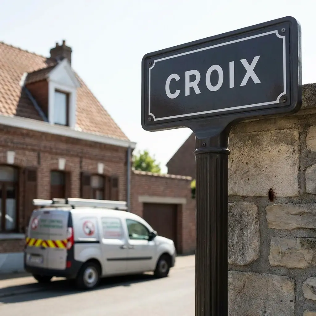 Pourquoi nous choisir pour traiter vos cafards à Croix ?
