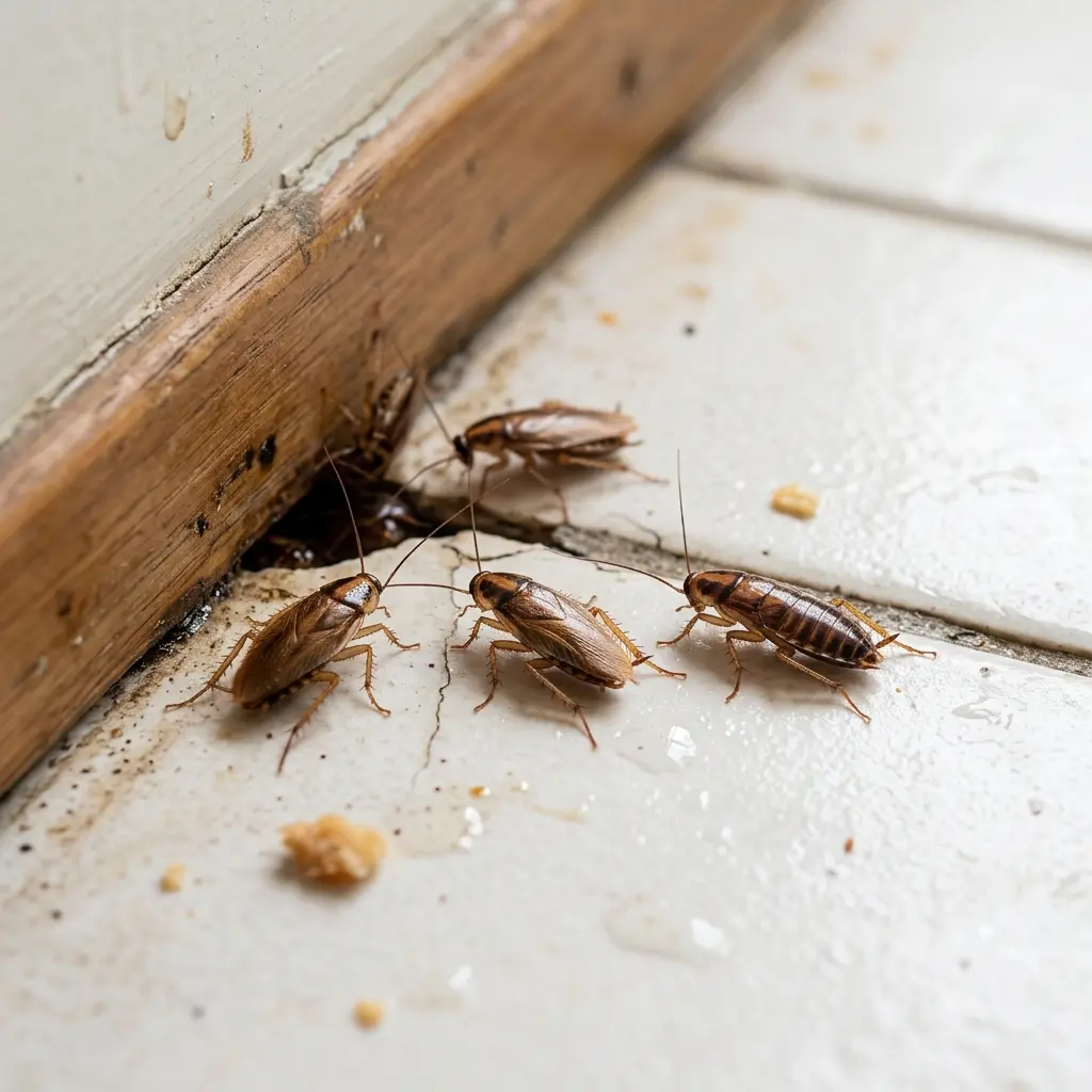 Comment se déroule une élimination de cafards à Provin ?