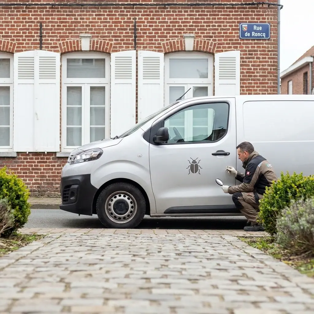 Comment se déroule l'intervention à Roncq ?