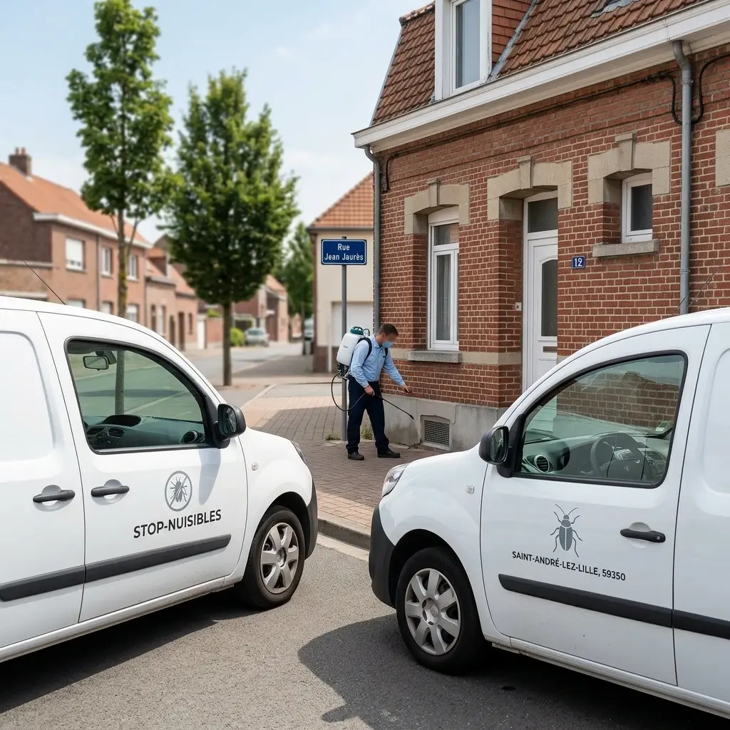Cafards Saint-André-lez-Lille (59350)