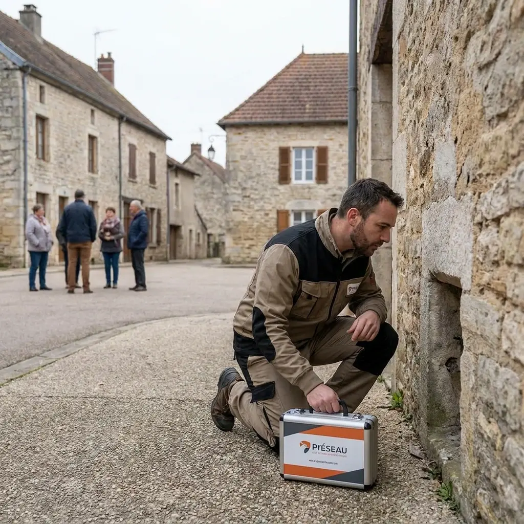 Comment se déroule l'intervention à Préseau ?