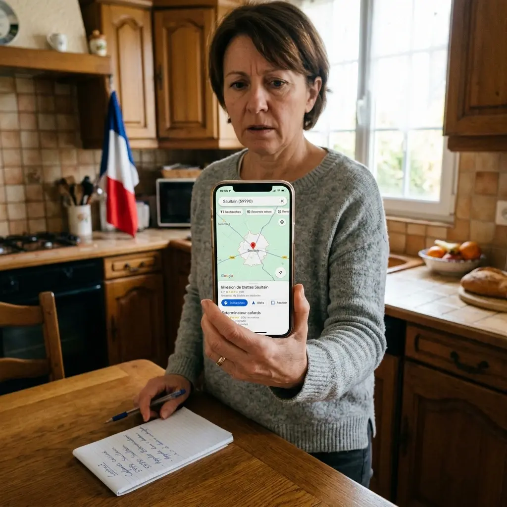 Pourquoi faire appel à nous pour des cafards à Saultain ?