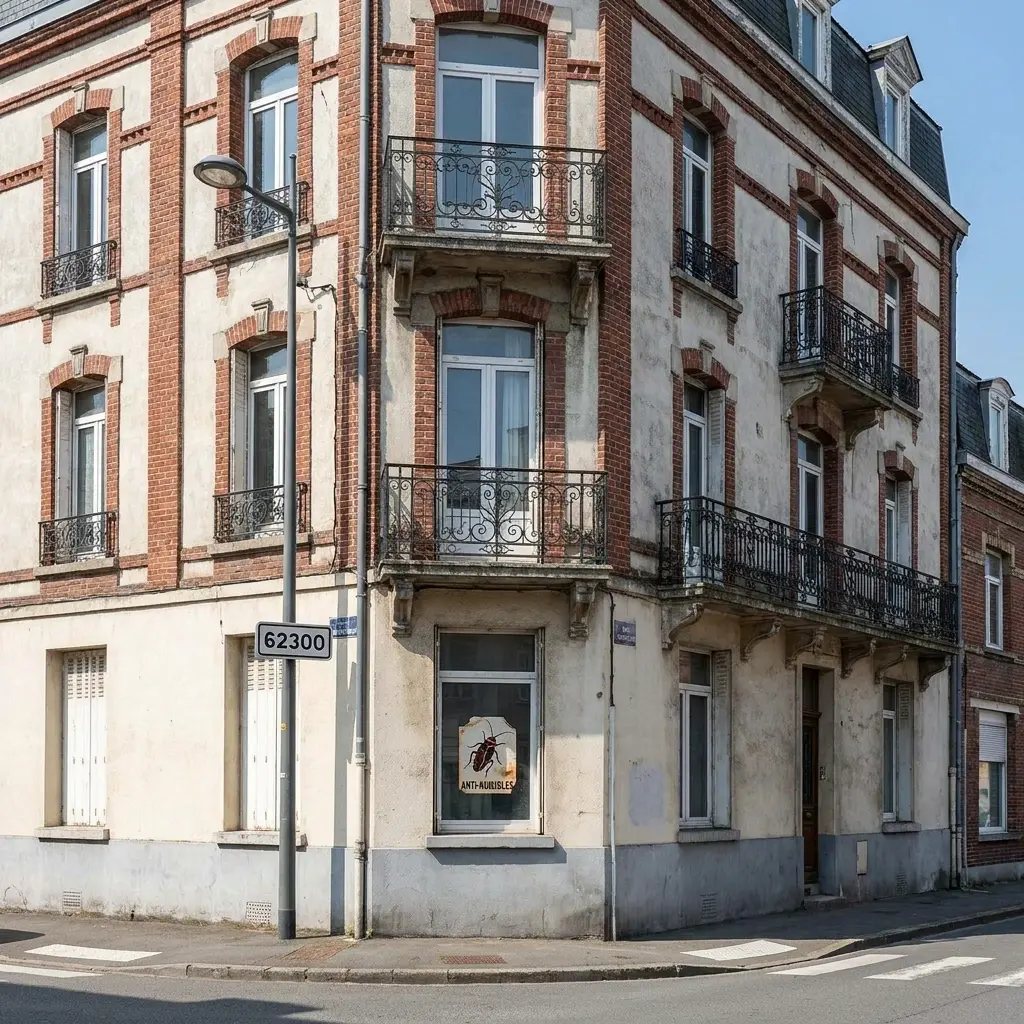 Traitement professionnel contre les cafards à Lens