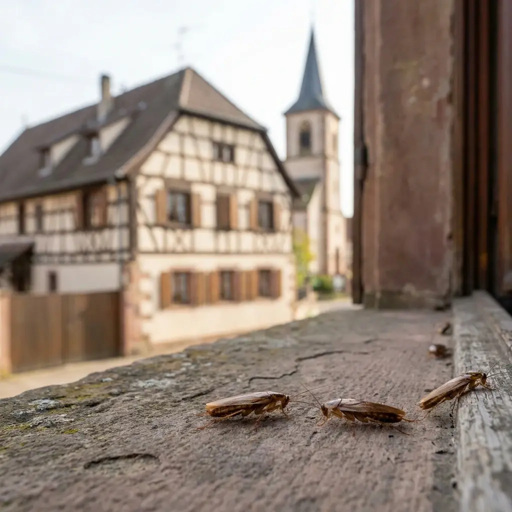 Pourquoi nous choisir pour votre problème de cafards à Herrlisheim ?