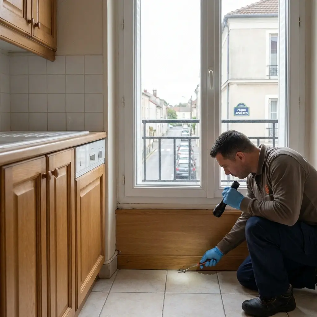 Comment se déroule l'intervention à Achères ?
