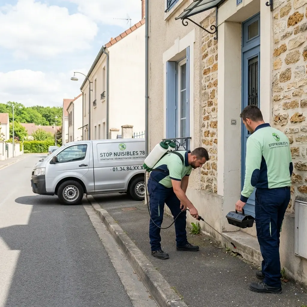 Comment se déroule l'intervention au Perray-en-Yvelines ?