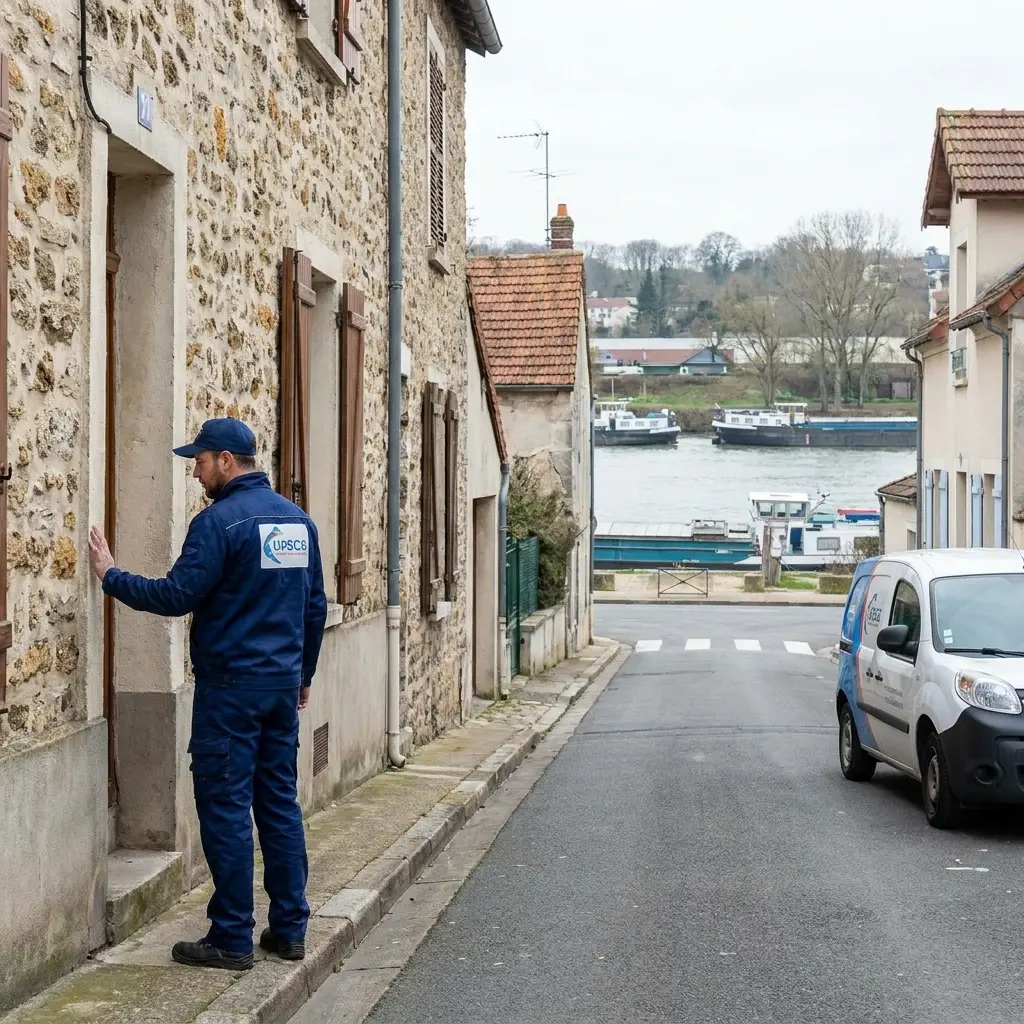 Comment se déroule l'intervention à Conflans-Sainte-Honorine ?