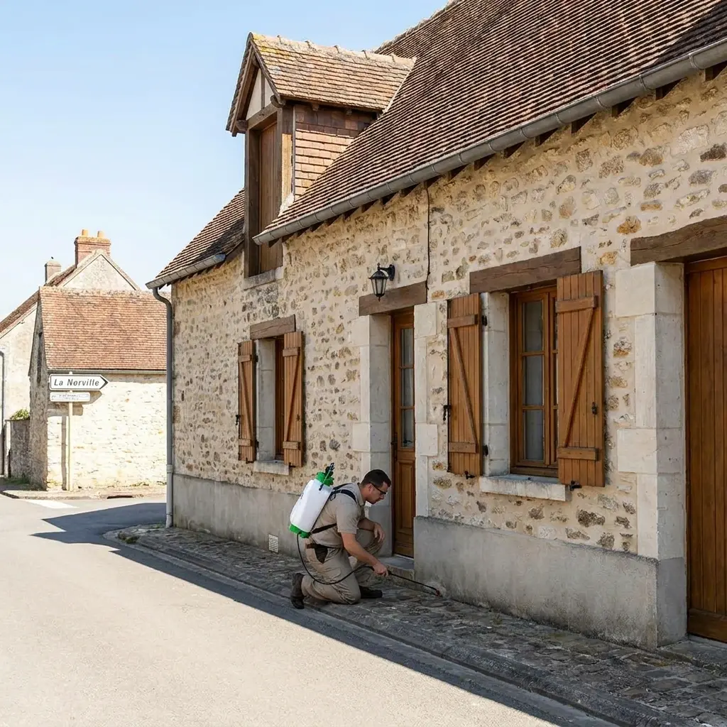 Comment se déroule l'intervention à La Norville ?