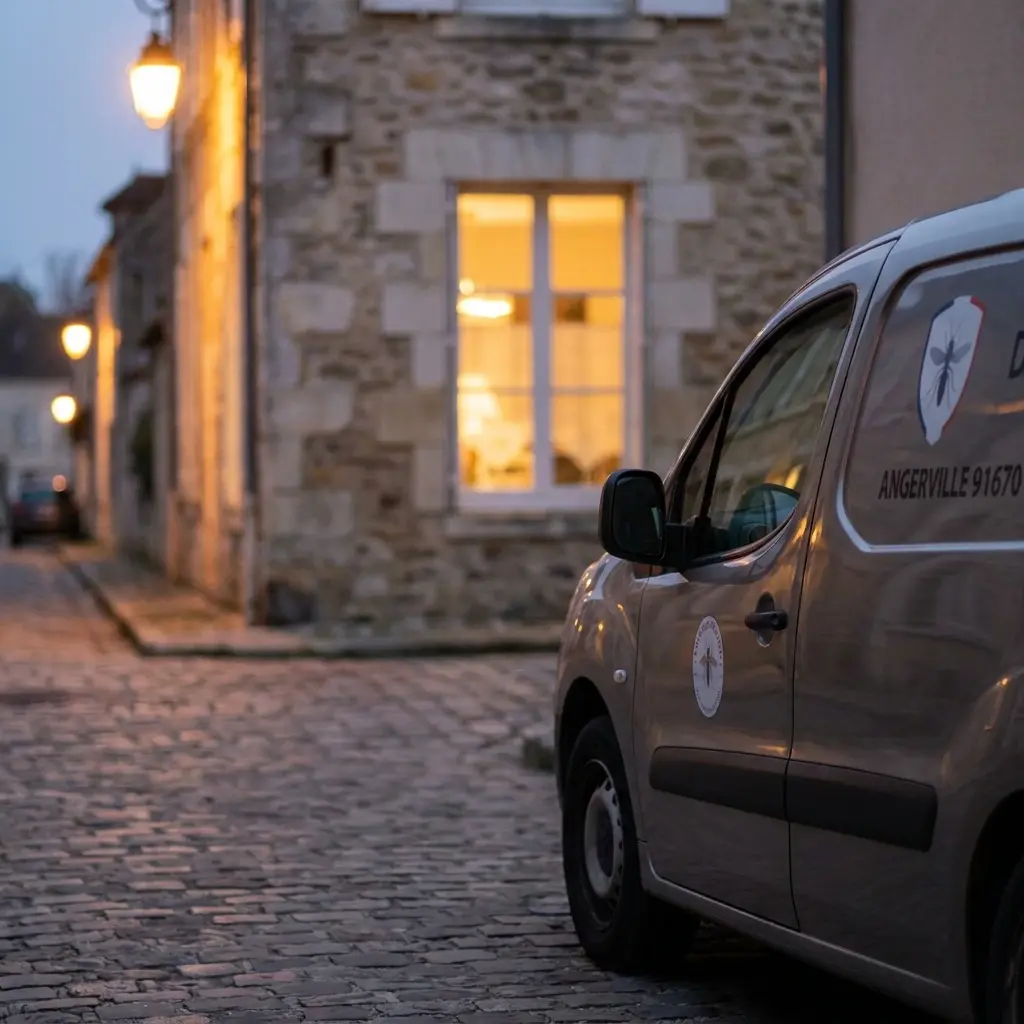 Comment se déroule l'intervention à Angerville ?