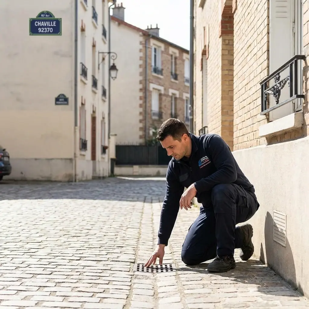 Comment se déroule l'intervention à Chaville ?