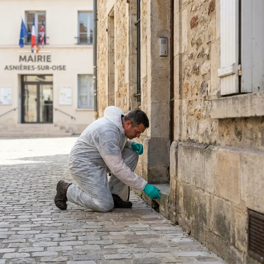 Comment se déroule l'intervention à Asnières-sur-Oise ?