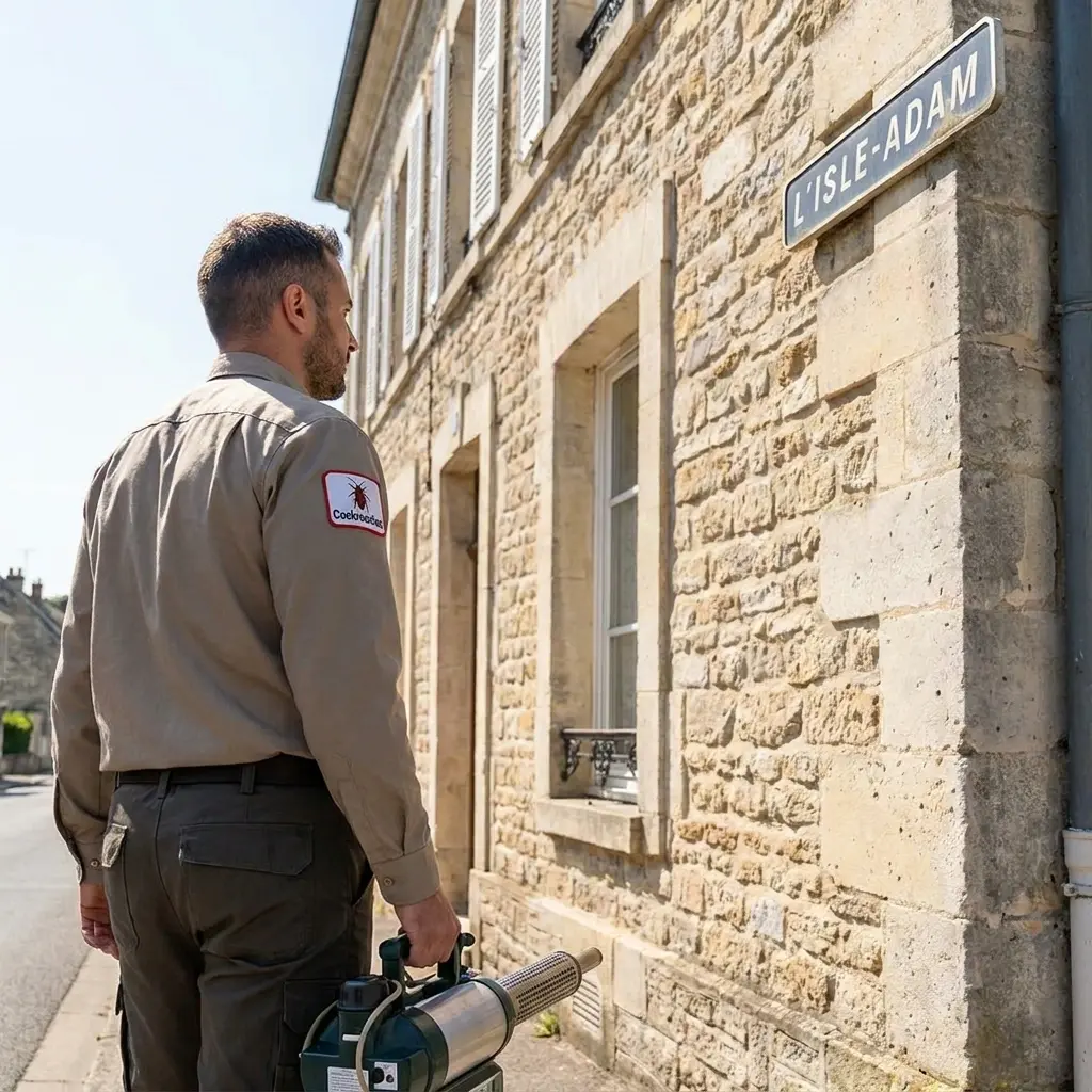 Comment se déroule l'intervention à L'Isle-Adam ?