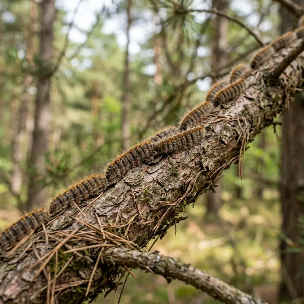 Comment identifier une invasion de chenilles dans la Haute-Marne ?