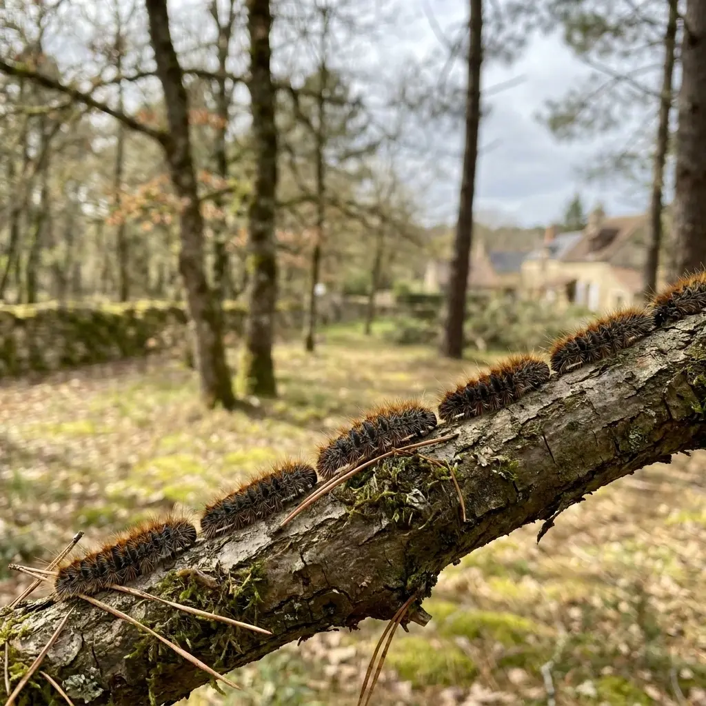 Comment identifier une invasion de chenilles processionnaires en Moselle ?