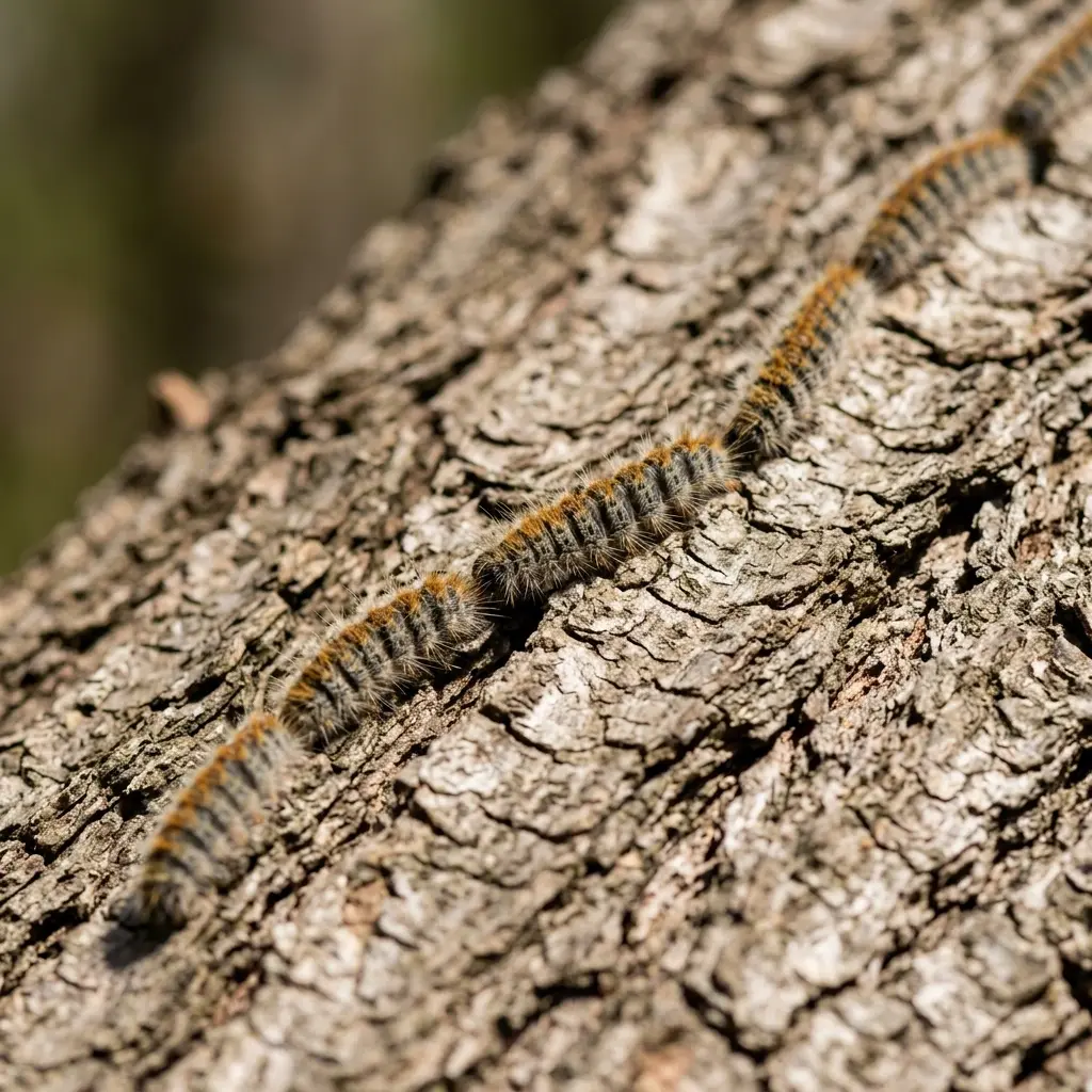 Identifier une invasion de chenilles processionnaires dans la Somme
