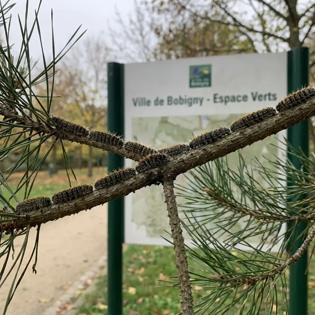 Comment identifier une infestation de chenilles en Seine-Saint-Denis ?
