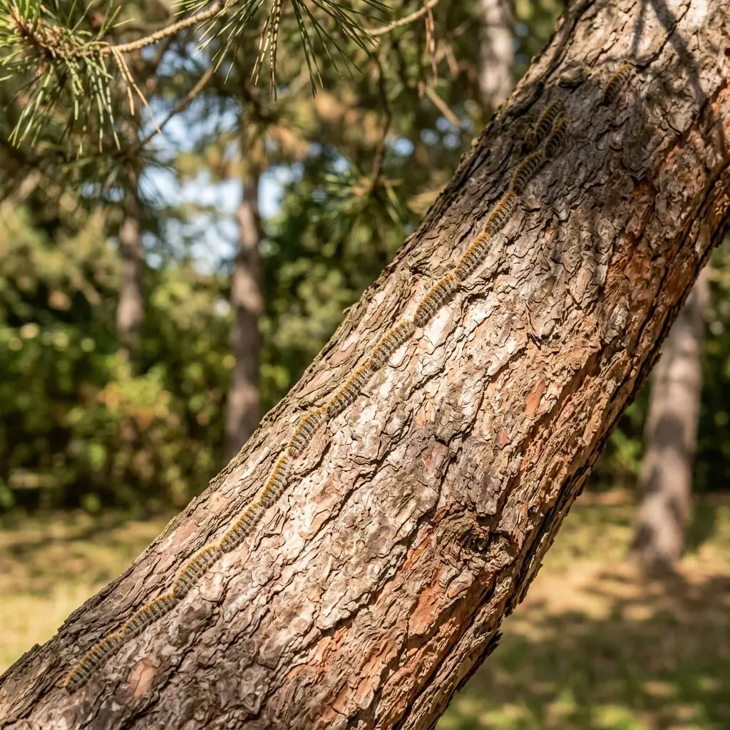 Situations courantes liées aux chenilles processionnaires dans le Val-d'Oise