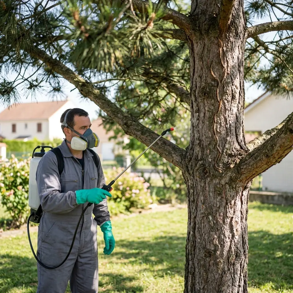 Un traitement professionnel et sécurisé des arbres