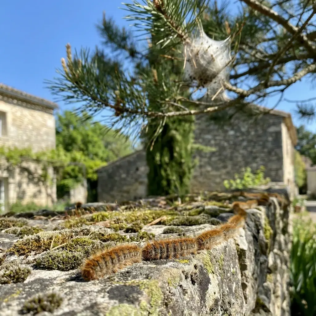 Notre stratégie d'élimination des chenilles