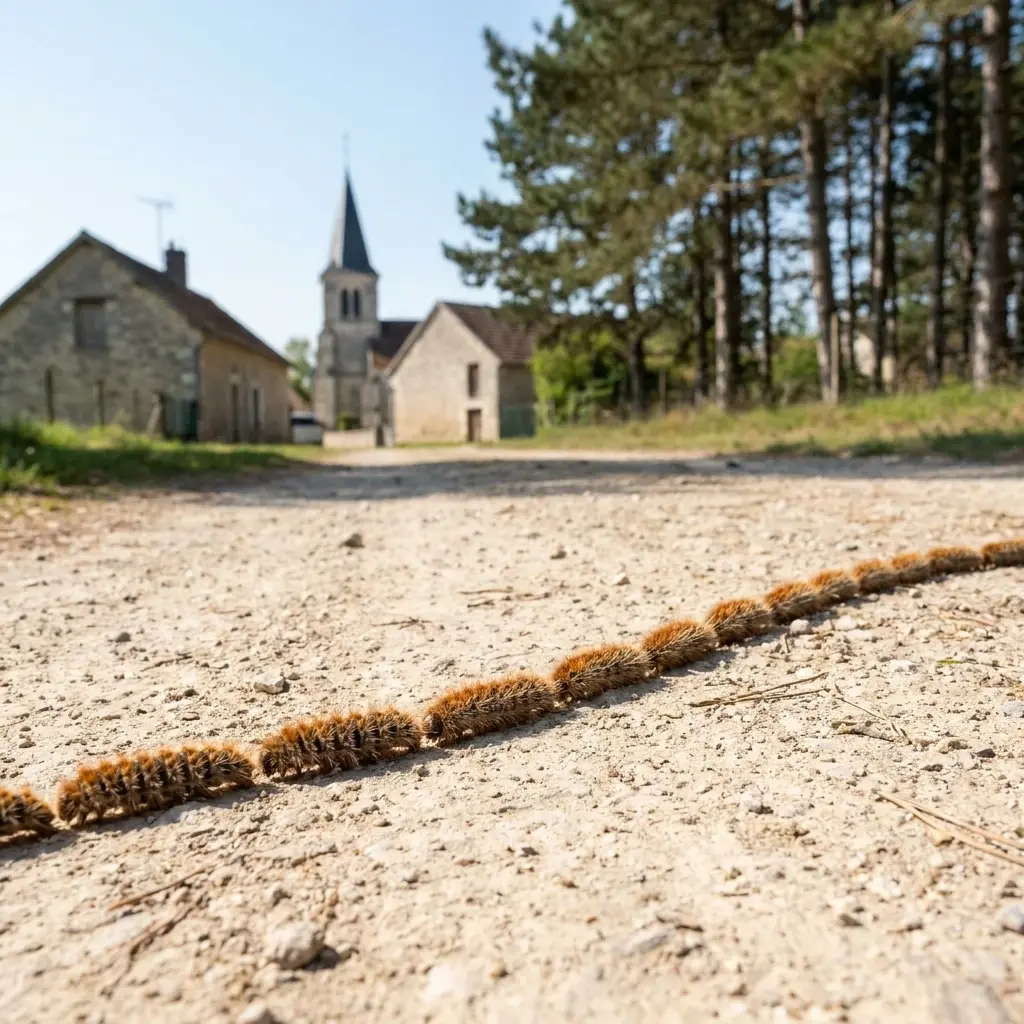 Un traitement ciblé contre les chenilles processionnaires