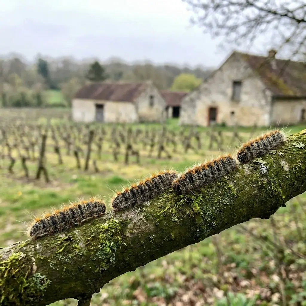 Lutte ciblée contre les larves urticantes