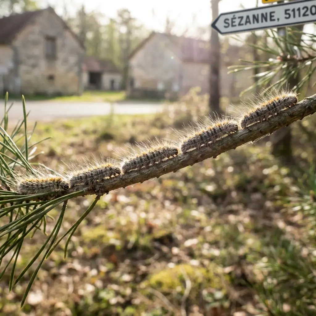 Chenille processionnaire Sézanne (51120)