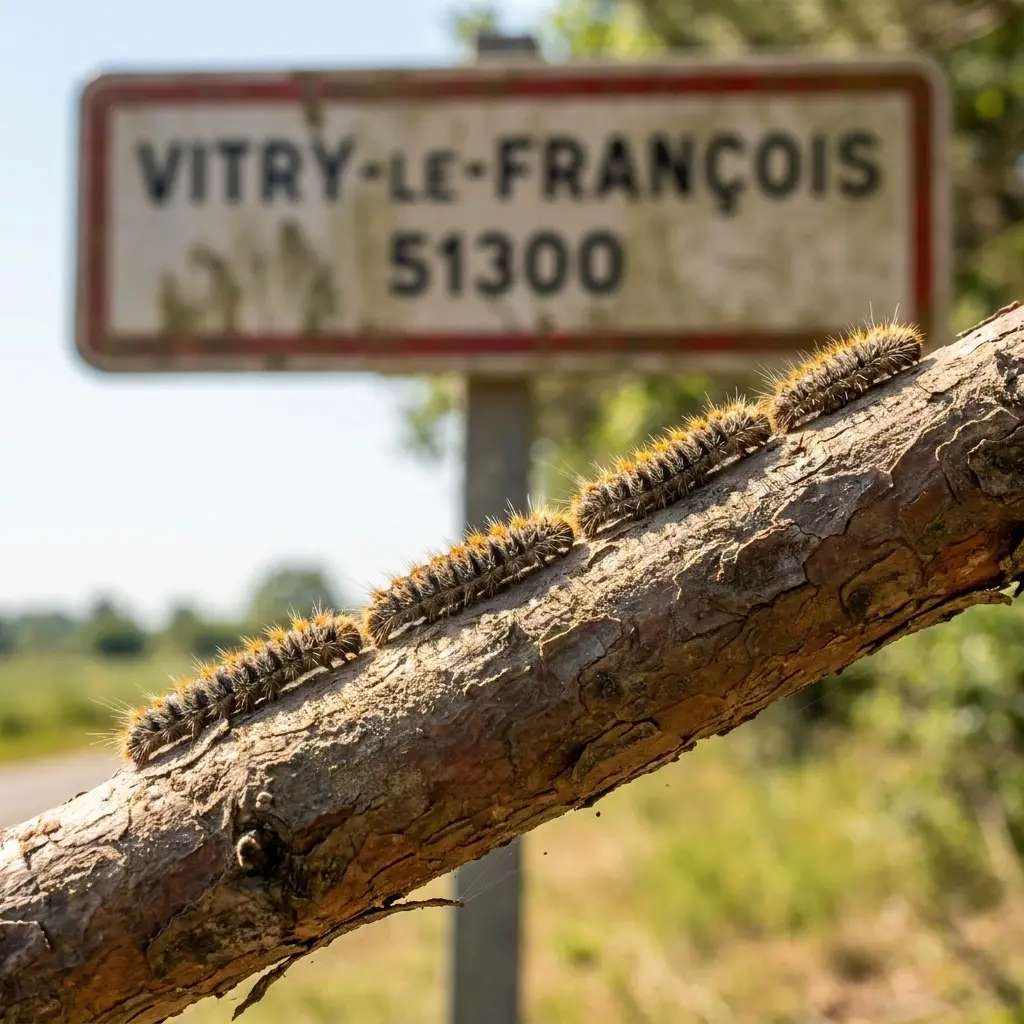 Comment réagir face aux chenilles processionnaires à Vitry-le-François ?