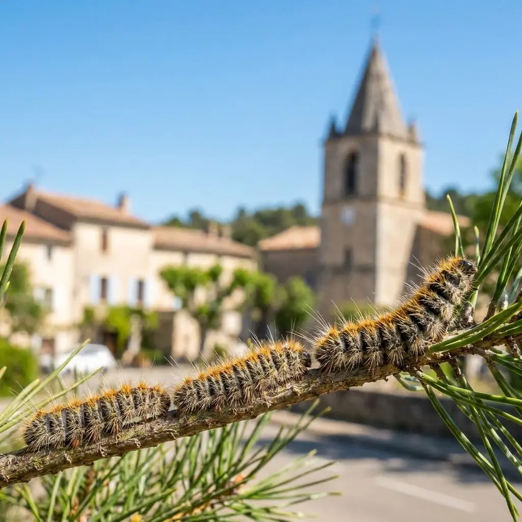 Chenille processionnaire Saint-Brice-Courcelles (51370)