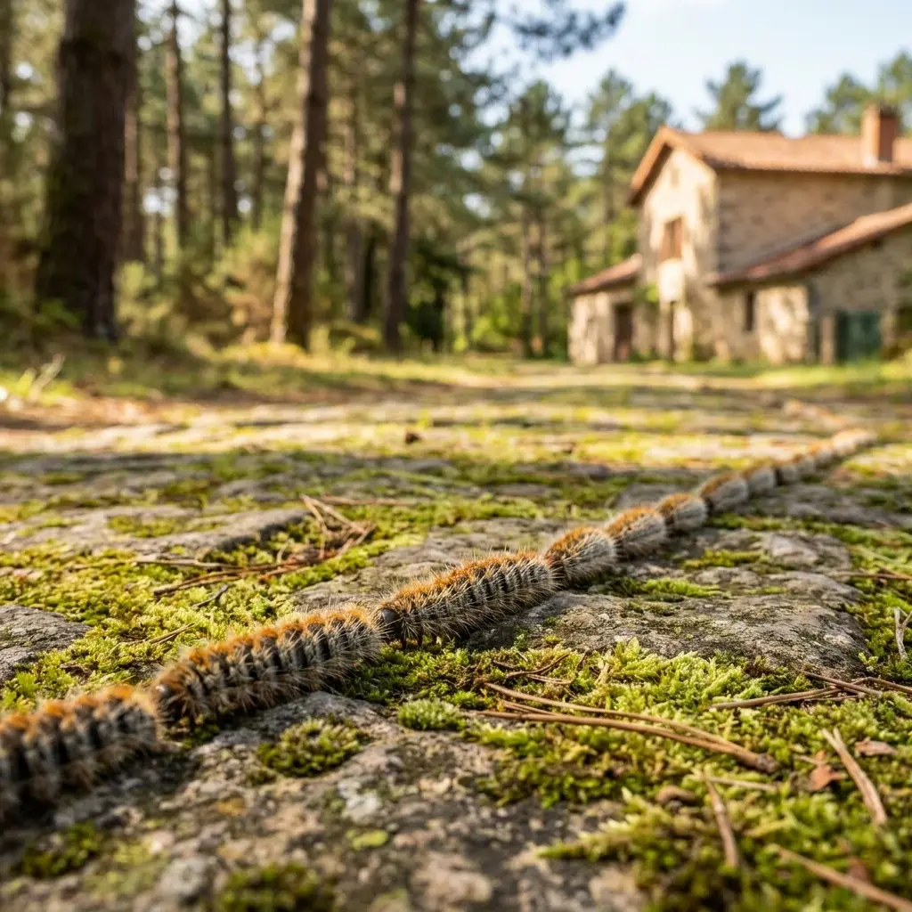 Un traitement rigoureux contre les chenilles processionnaires