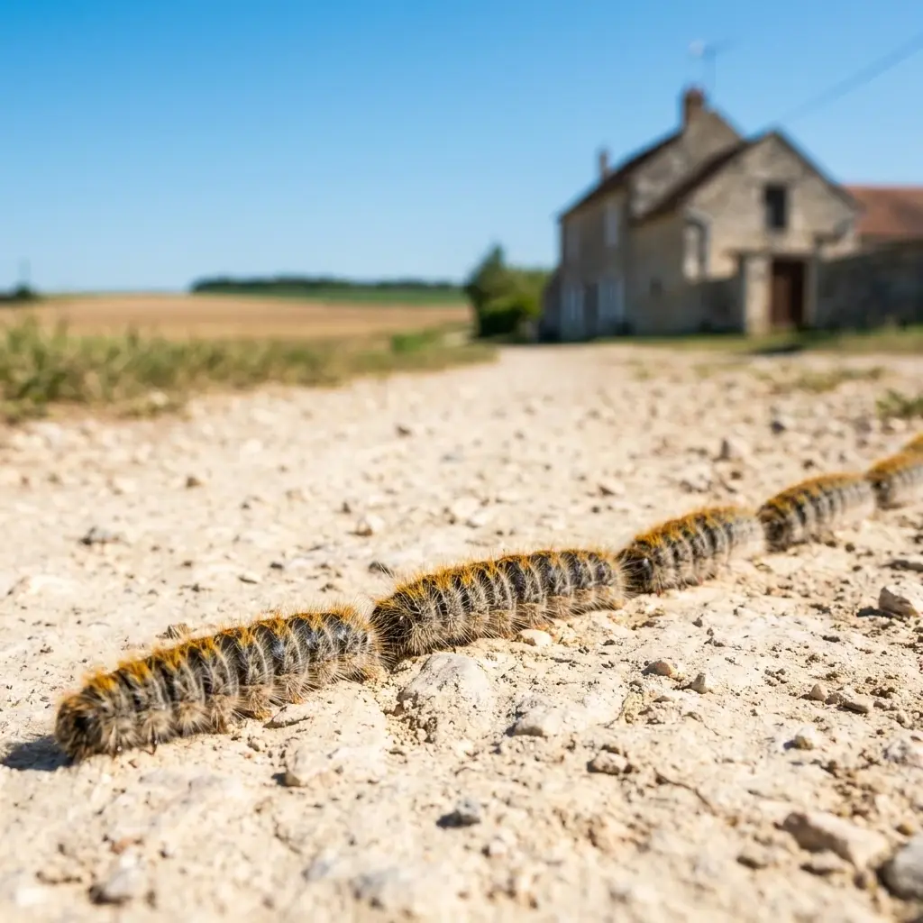 Comment réagir face à une invasion de chenilles processionnaires ?