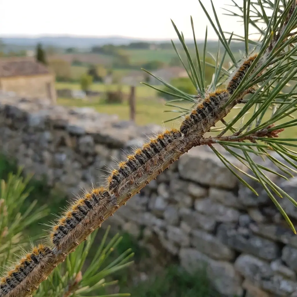 Comment réagir face aux chenilles processionnaires à Chaumont