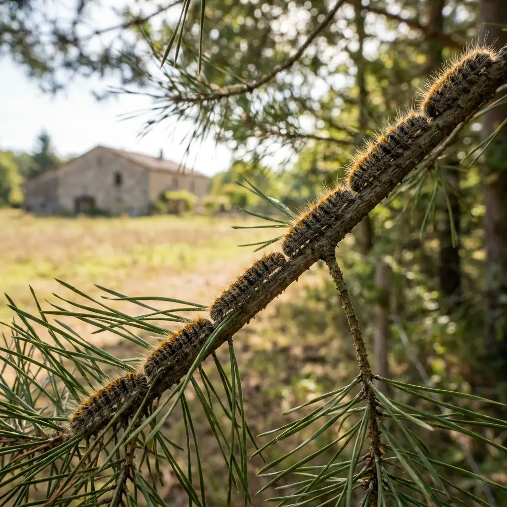 Comment réagir face aux chenilles processionnaires à Mexy ?