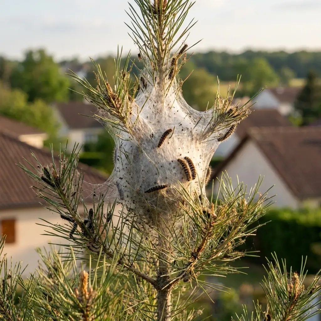 Prévenir l'invasion des processionnaires dans vos jardins