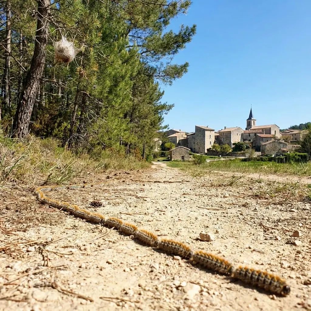 Chenille processionnaire Audun-le-Roman (54560)