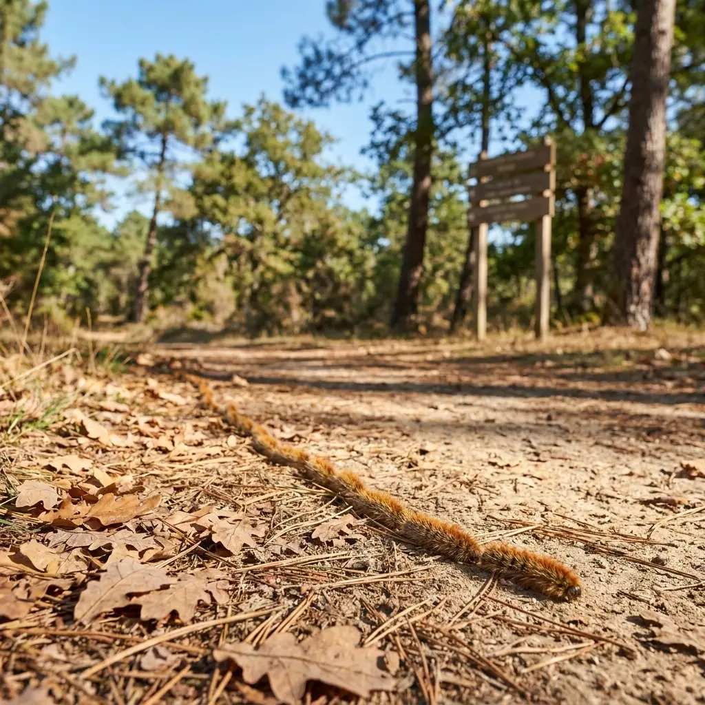 Chenille processionnaire Bois-de-Haye (54840)