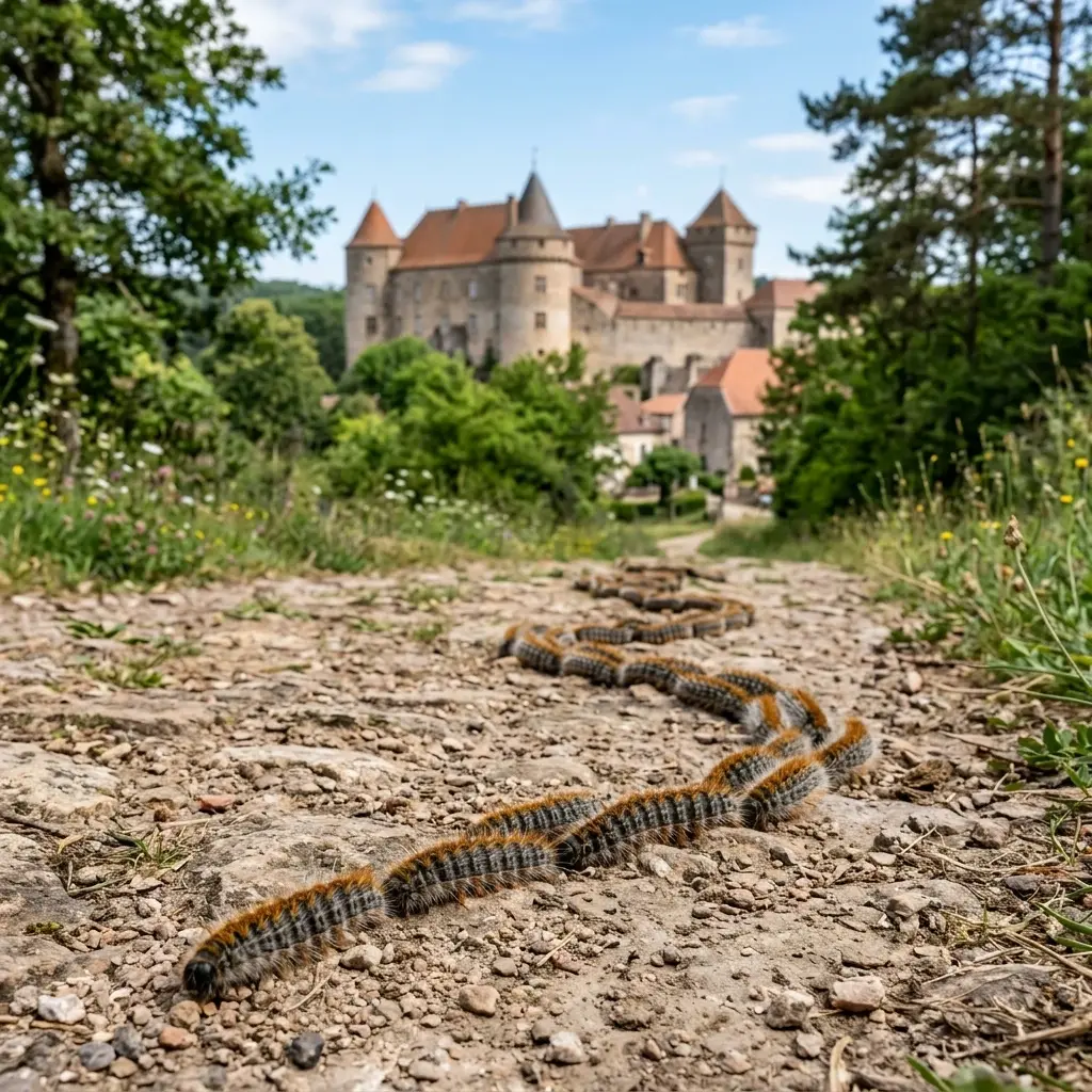 Chenille processionnaire Château-Salins (57170)
