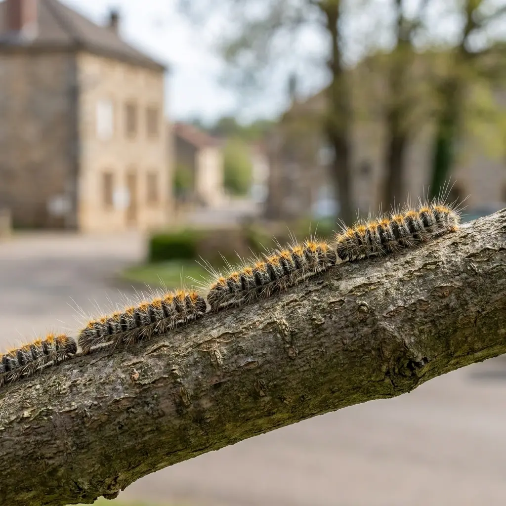 Comment réagir face aux chenilles processionnaires chez vous