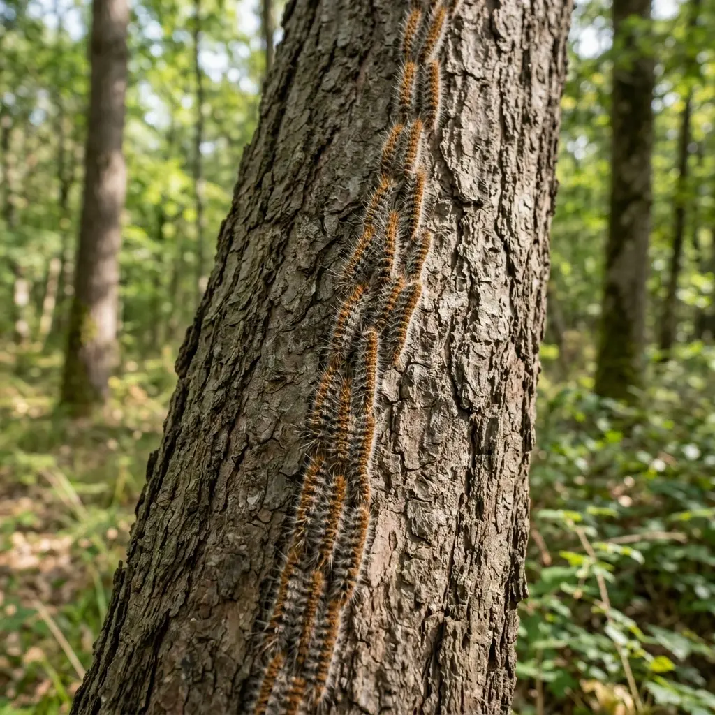 Comment limiter la propagation des chenilles à Nilvange