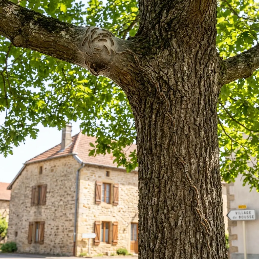 Un traitement ciblé contre les chenilles processionnaires