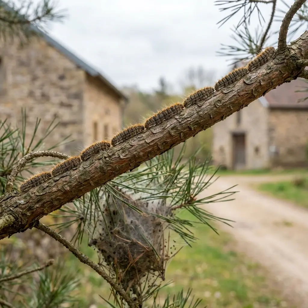 Un traitement ciblé contre les chenilles processionnaires