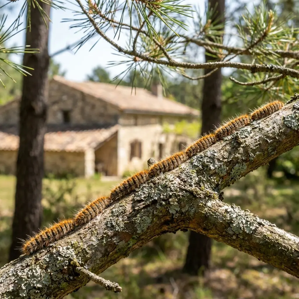 Comment prévenir l'infestation de chenilles processionnaires chez vous