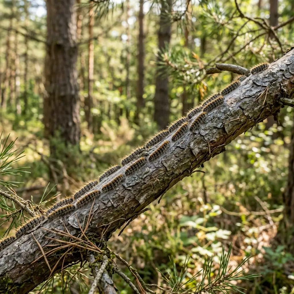 Élimination ciblée des nids de chenilles processionnaires