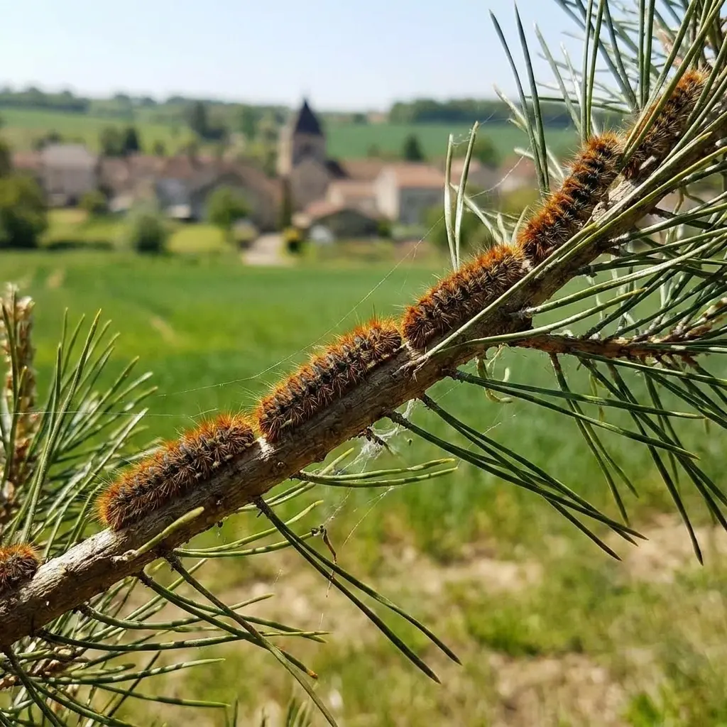 Chenille processionnaire Verny (57420)