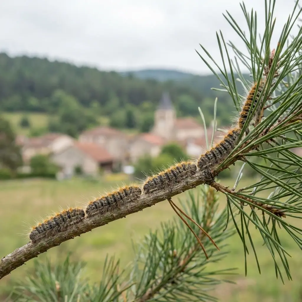 Chenille processionnaire Théding (57450)