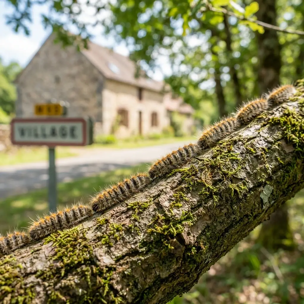 Chenille processionnaire Courcelles-Chaussy (57530)