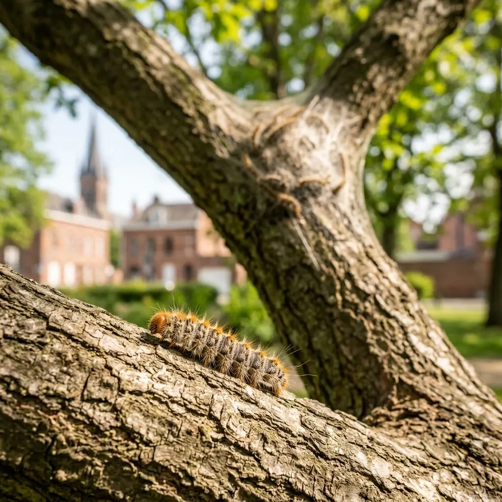 Comment réagir face aux chenilles processionnaires à Roubaix ?