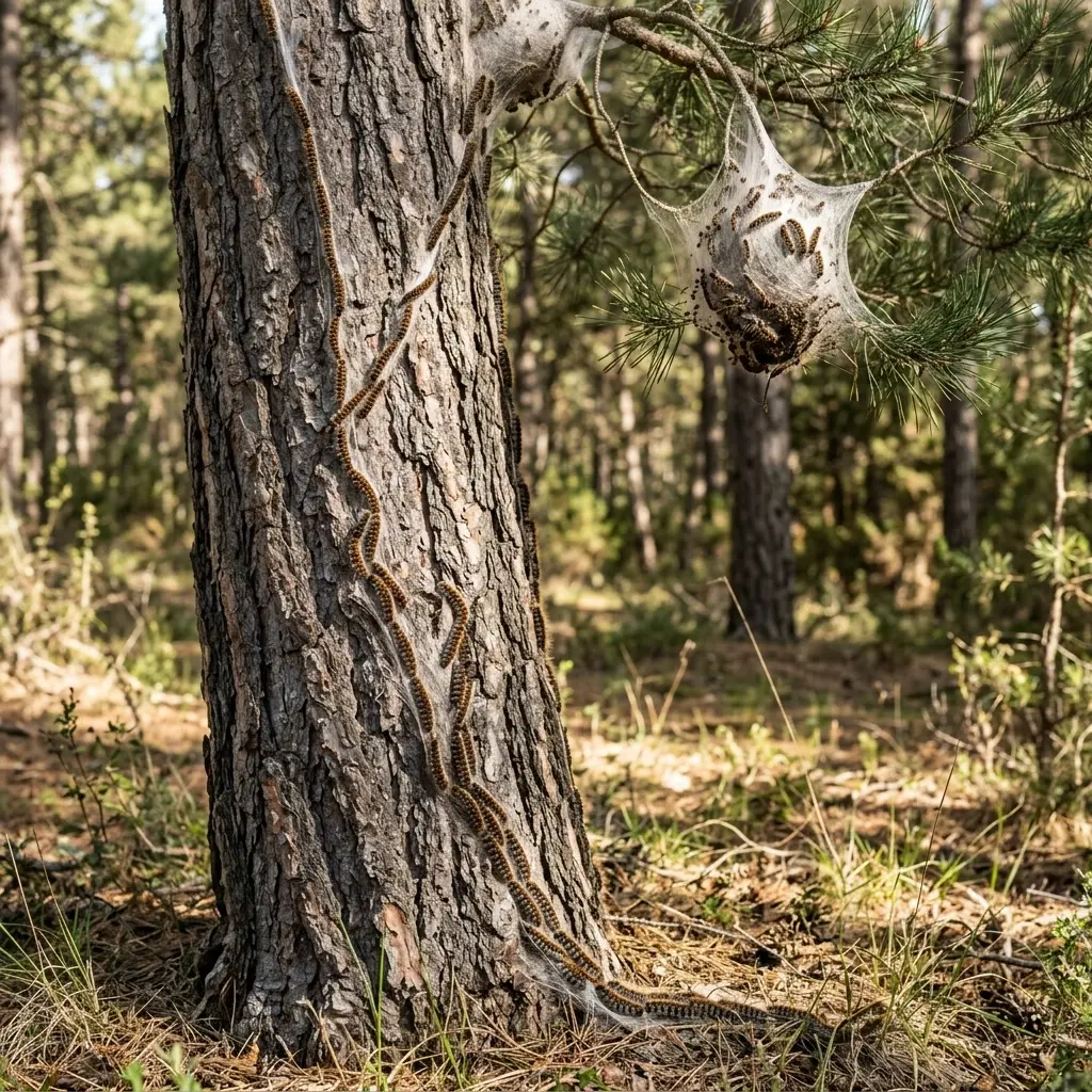 Comment prévenir et réagir face aux chenilles à Houplines